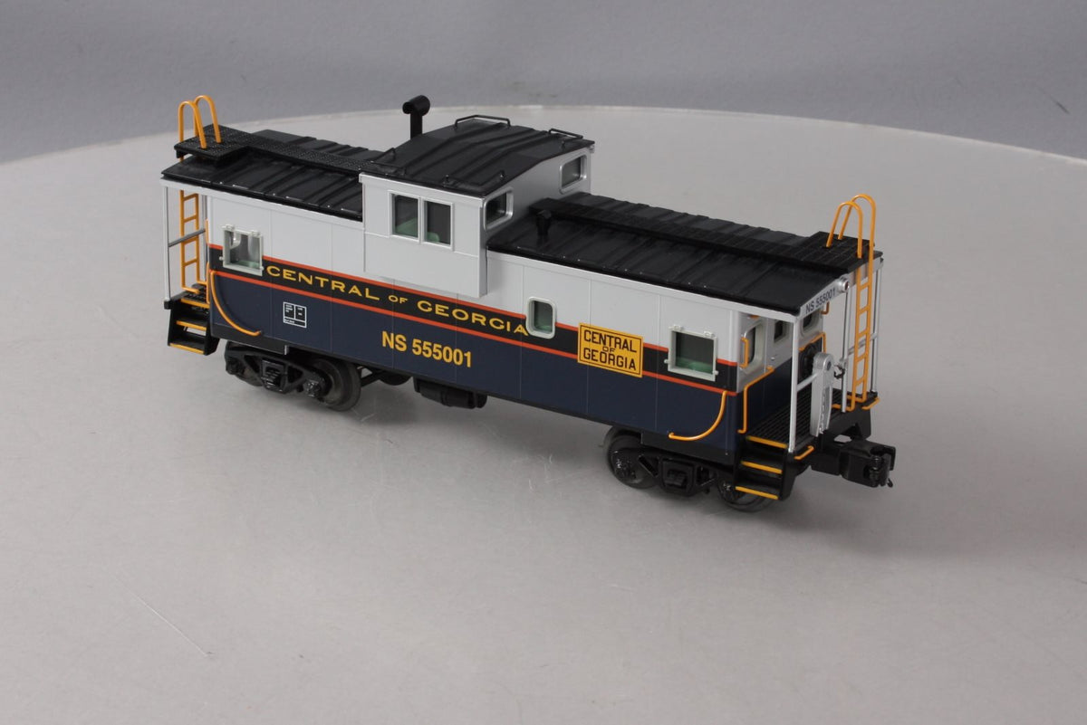 MTH 20-91412 O Central of Georgia Extended Vision Caboose #555001 LN/Box