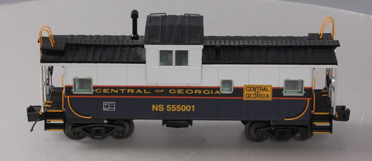 MTH 20-91412 O Central of Georgia Extended Vision Caboose #555001