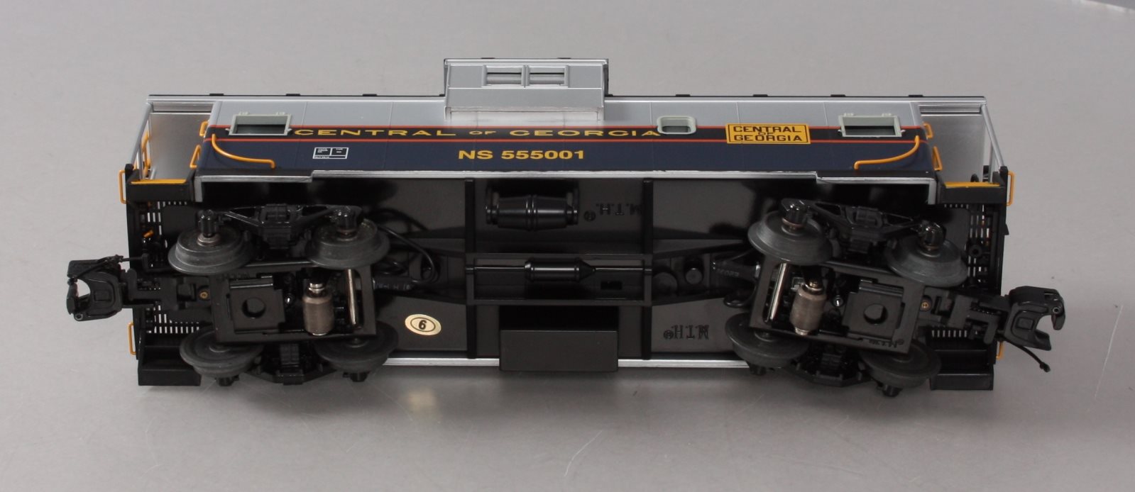 MTH 20-91412 O Central of Georgia Extended Vision Caboose #555001