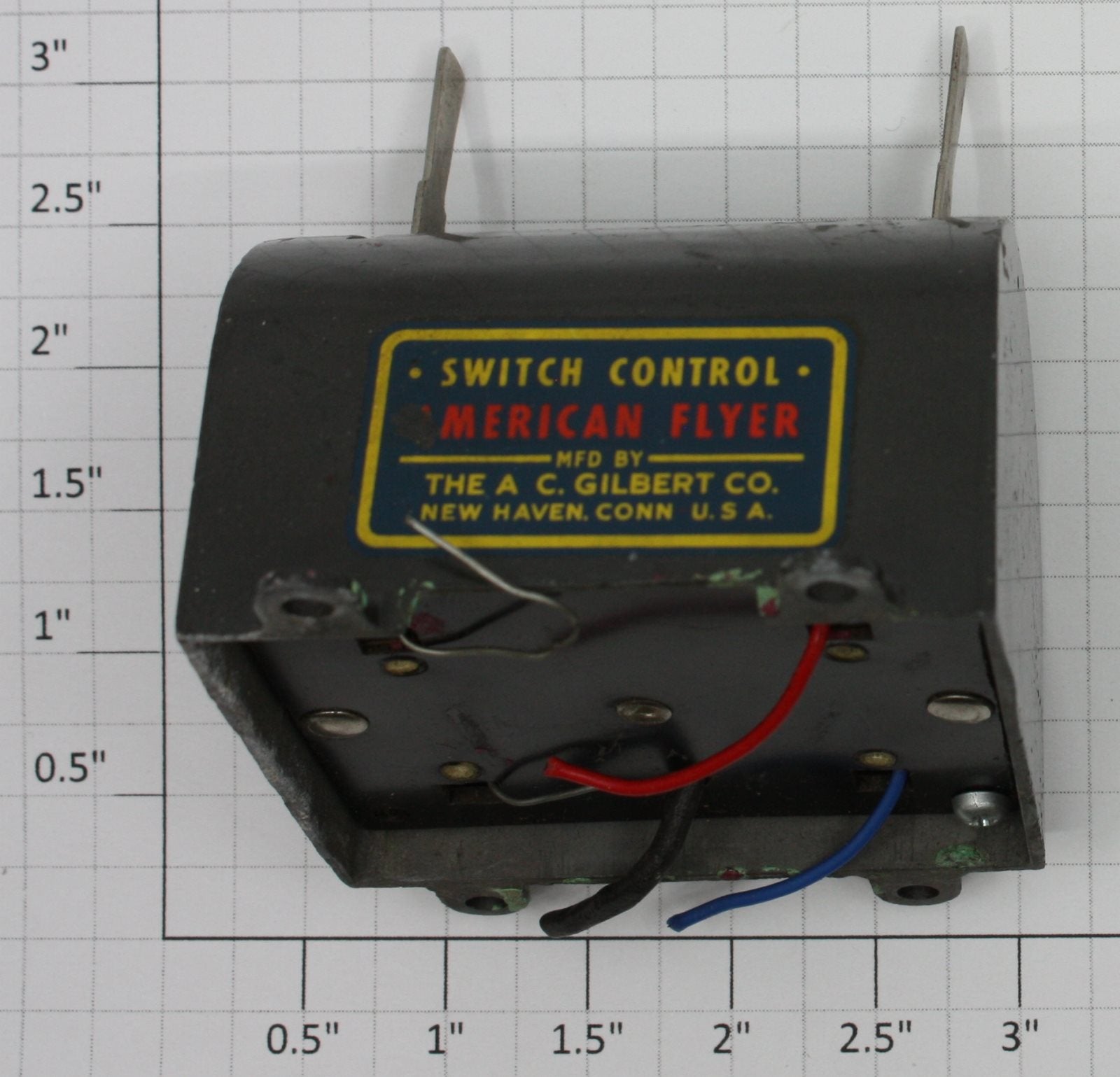 American Flyer AFO-688-1 S Scale Metal Switch Controller without Wires