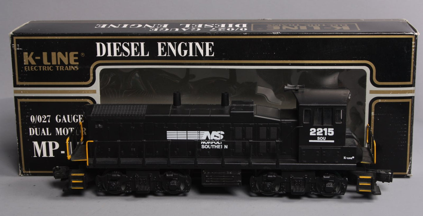 K-Line K-2215 O Norfolk Southern MP-15 Diesel Switcher #2215 LN/Box