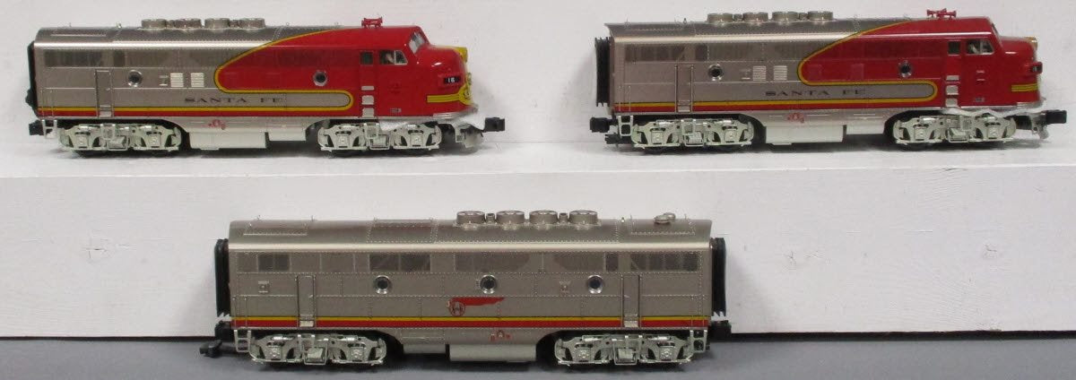 MTH 20-2923-1 Santa Fe F-3 ABA Diesel Engine Set w/PS 2.0 #16L/16C/16A LN/Box