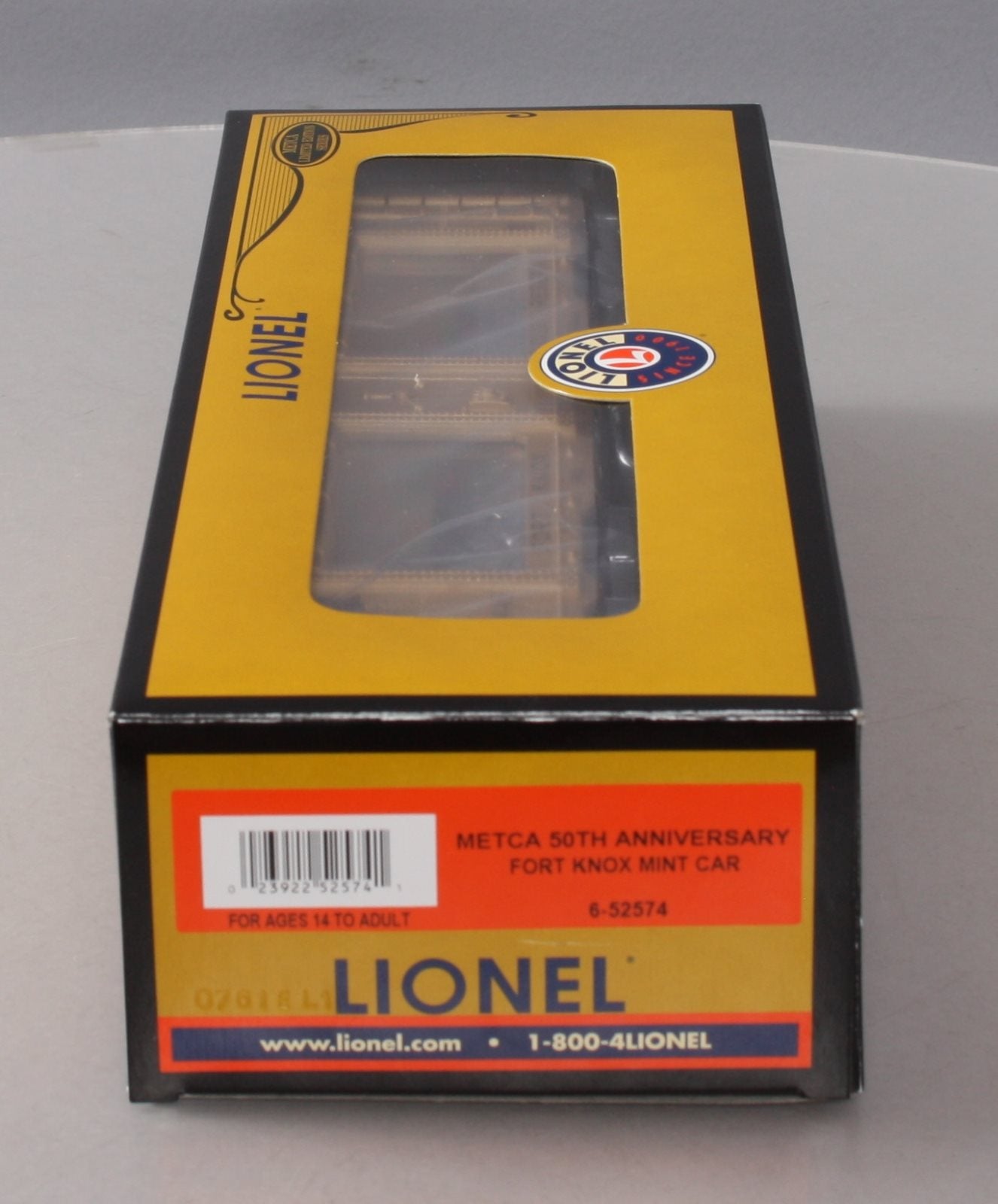 Lionel 6-52574 O Gauge METCA 50th Anniversary Fort Knox Mint Car #6445 LN/Box