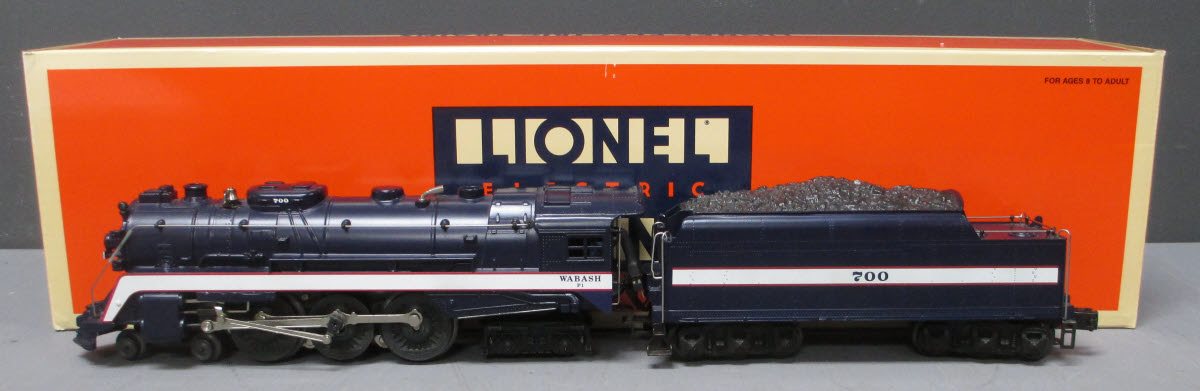 Lionel 6-18046 O Gauge Wabash Hudson 4-6-4 Steam Locomotive & Tender #700 LN/Box