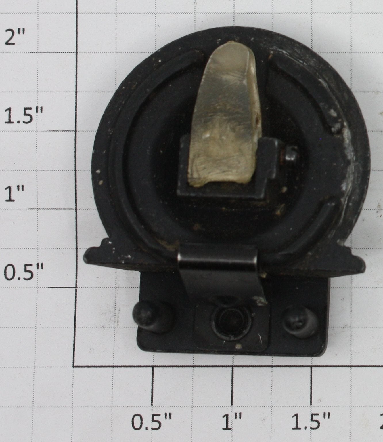 Lionel 671-6200B 1946 Early Ver. Smoke Bulb Boiler Front w/ Rubber Stamped