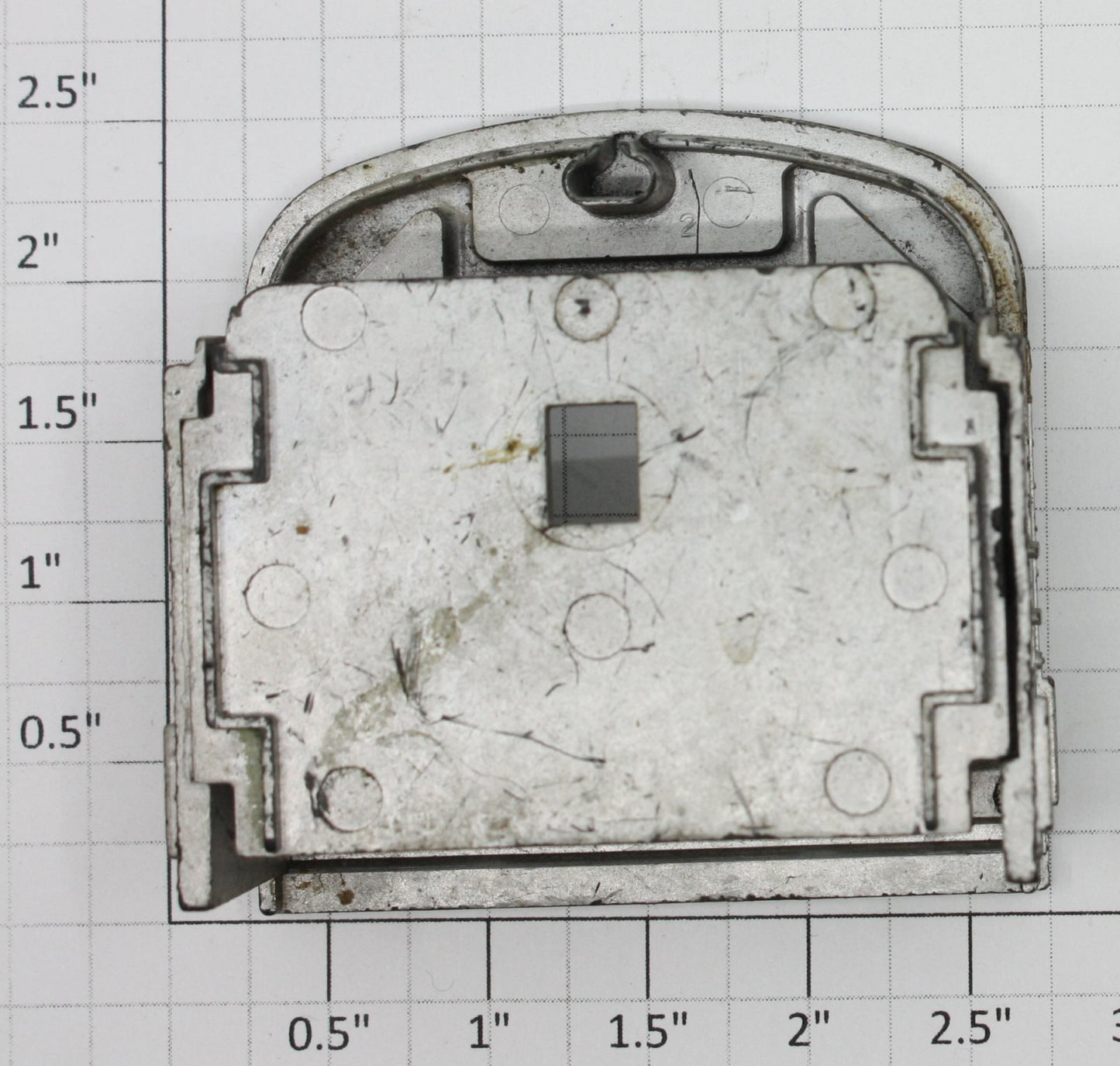 Lionel 2532-42 Silver Vestibule End with Bulkhead