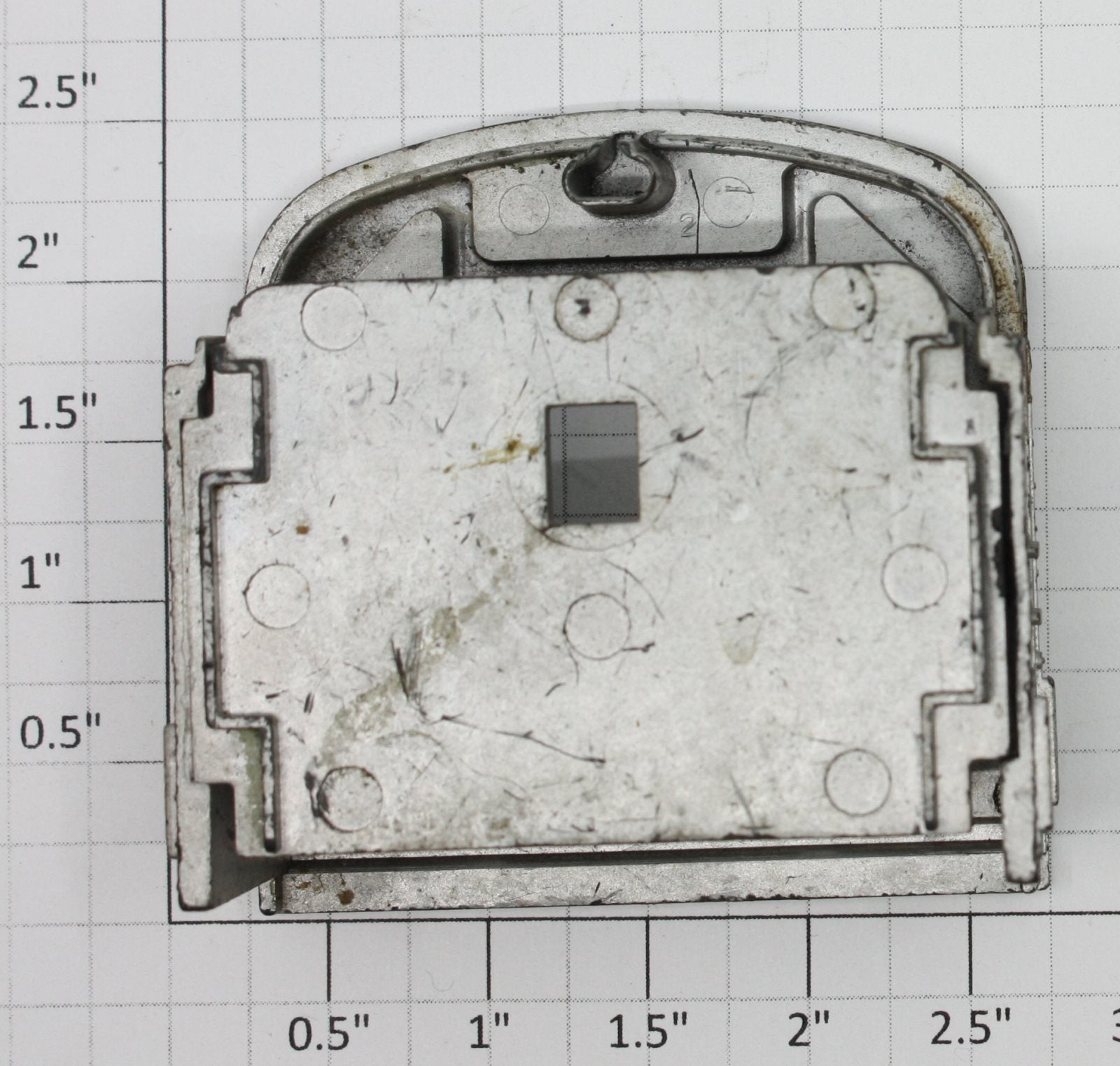 Lionel 2532-42 Silver Vestibule End with Bulkhead