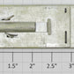 Lionel 3424-80 O Gauge Tell Tale Base Plate Assembly