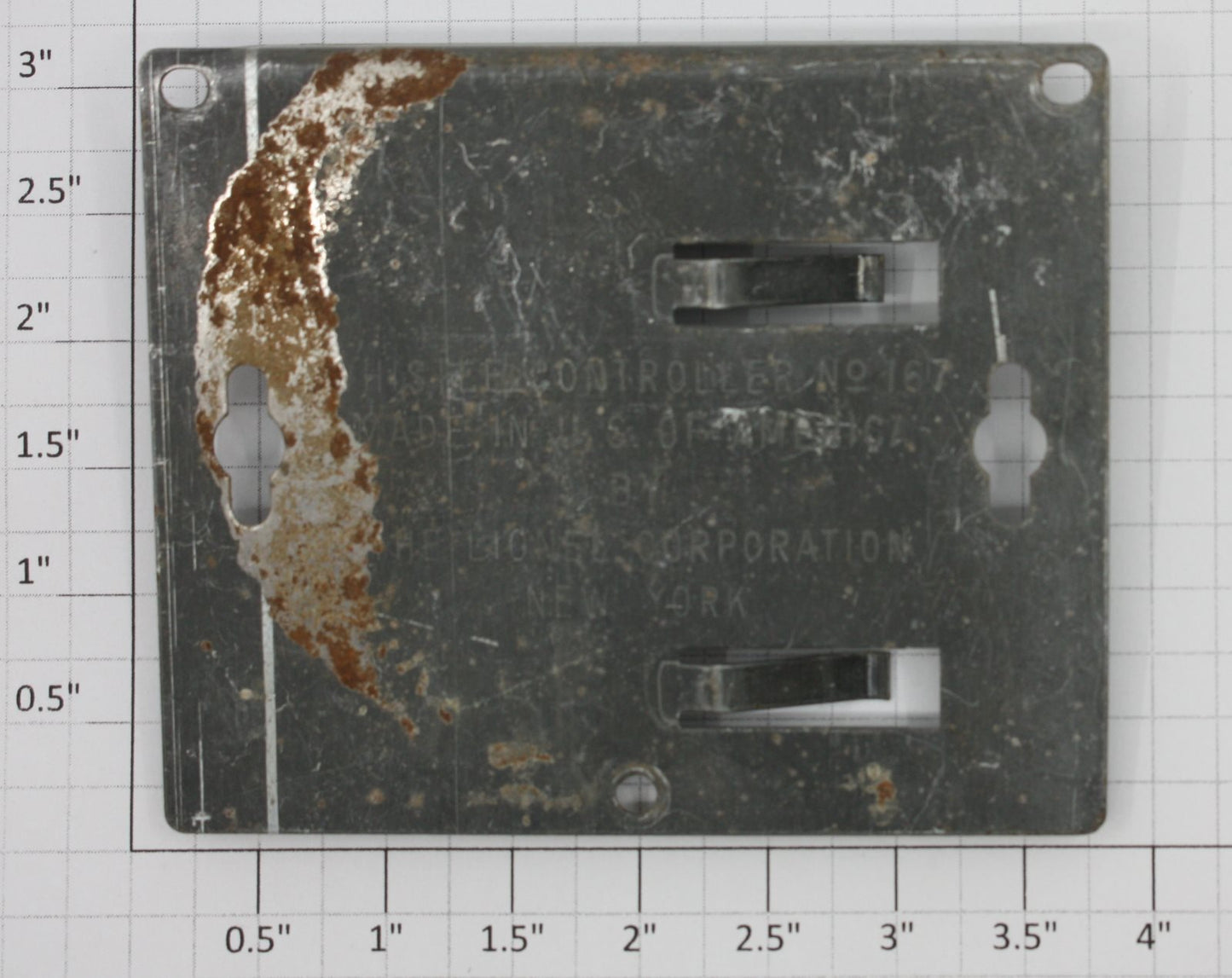 Lionel 167-46 Whistle Controller Bottom Plate (New Style)