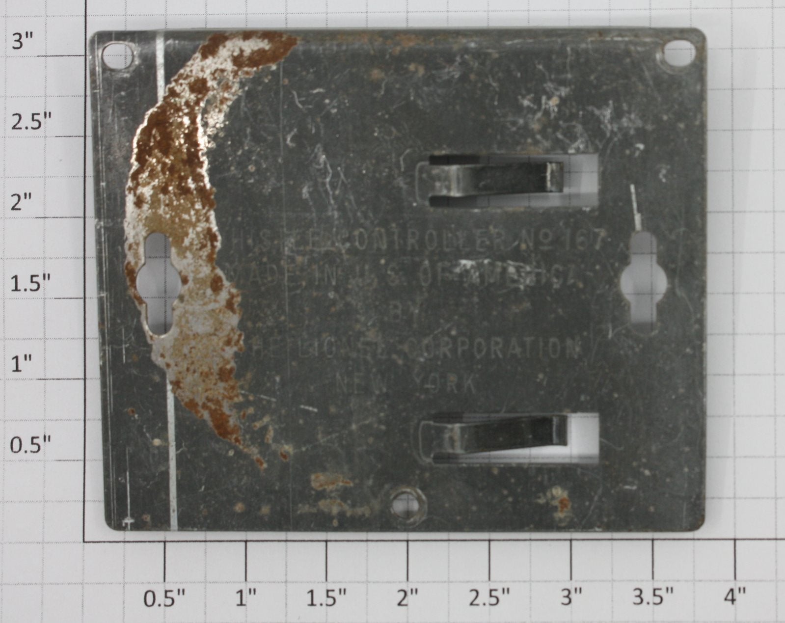 Lionel 167-46 Whistle Controller Bottom Plate (New Style)