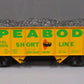 LGB 4076-X01 G Scale Peabody 2-Bay Hopper Car with Coal Load LN/Box
