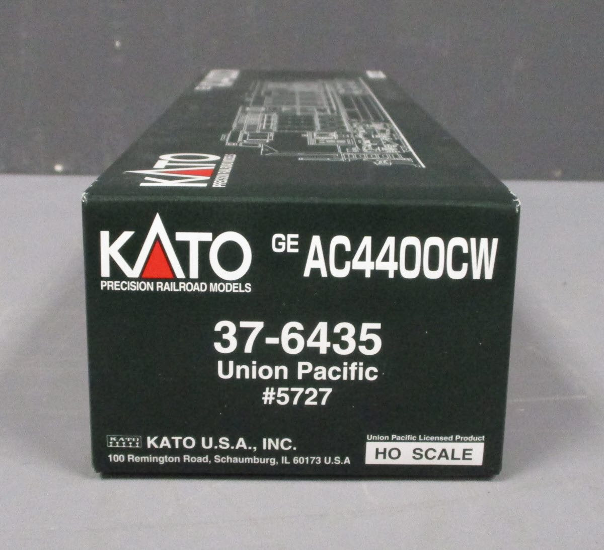 Kato 37-6435 HO Scale Union Pacific AC4400CW Diesel Locomotive #5727 LN/Box