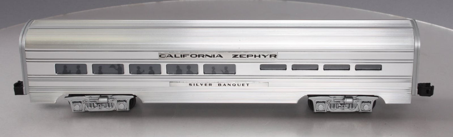 Weaver Silver Banquet O California Zephyr "Silver Banquet" 60' Aluminum Diner LN/Box