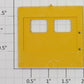 Lionel 9589-14yel Yellow Baggage Car Door