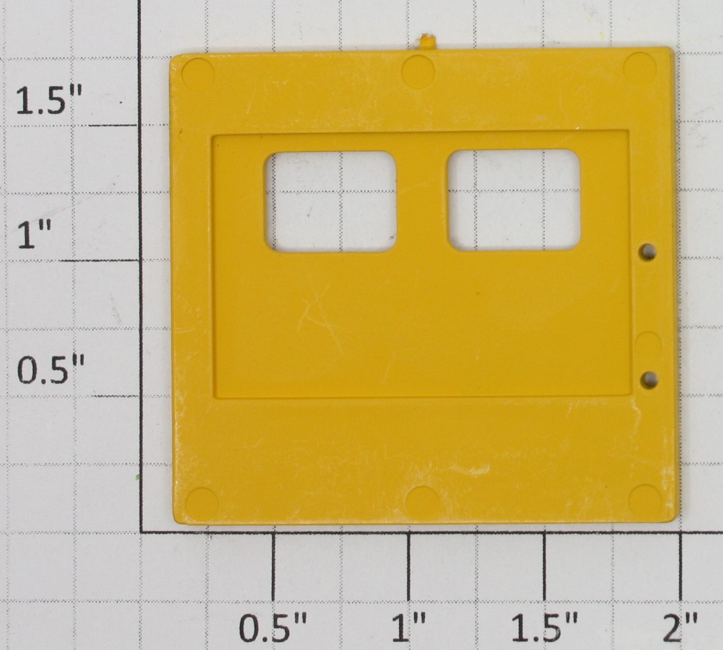 Lionel 9589-14yel Yellow Baggage Car Door