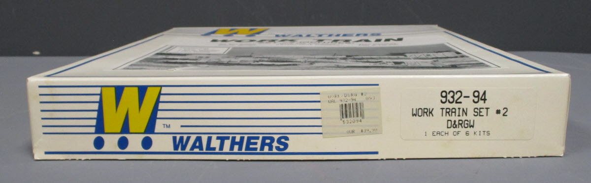 Walthers 932-94 Work Train Set #2 NIB