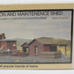Con-Cor 9022 HO Scale Freight Stations And Maintenance Shed Building Kit