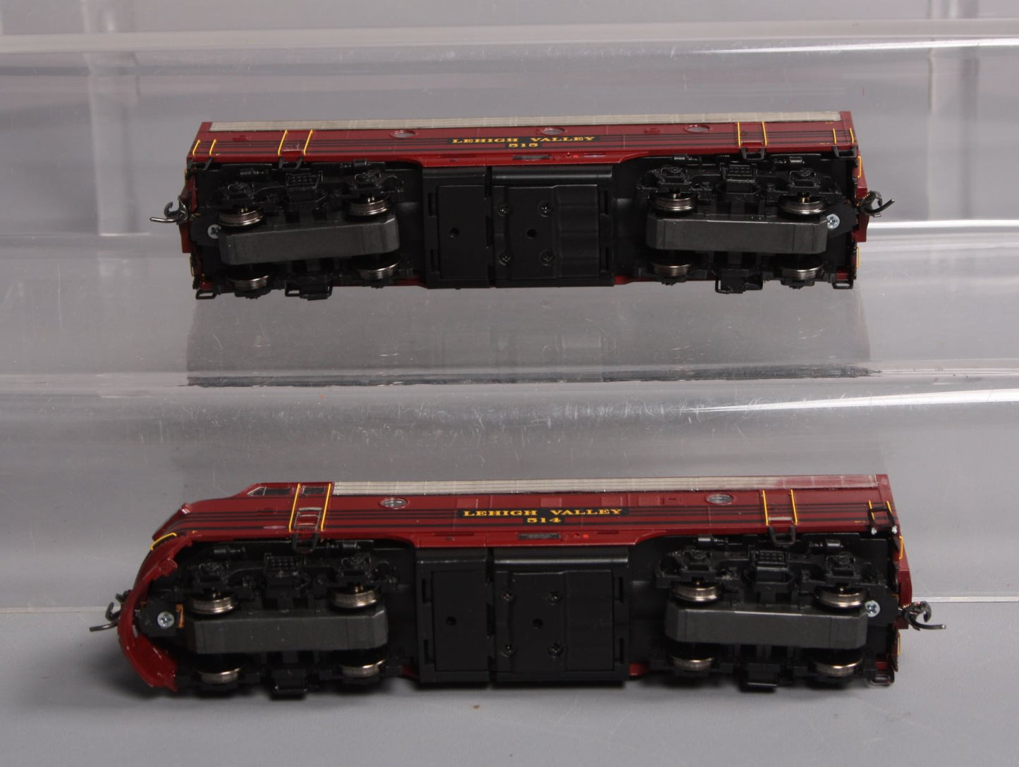 Athearn G2504 HO Scale Lehigh Valley EMD F3A Diesel Locomotive Set LN/Box
