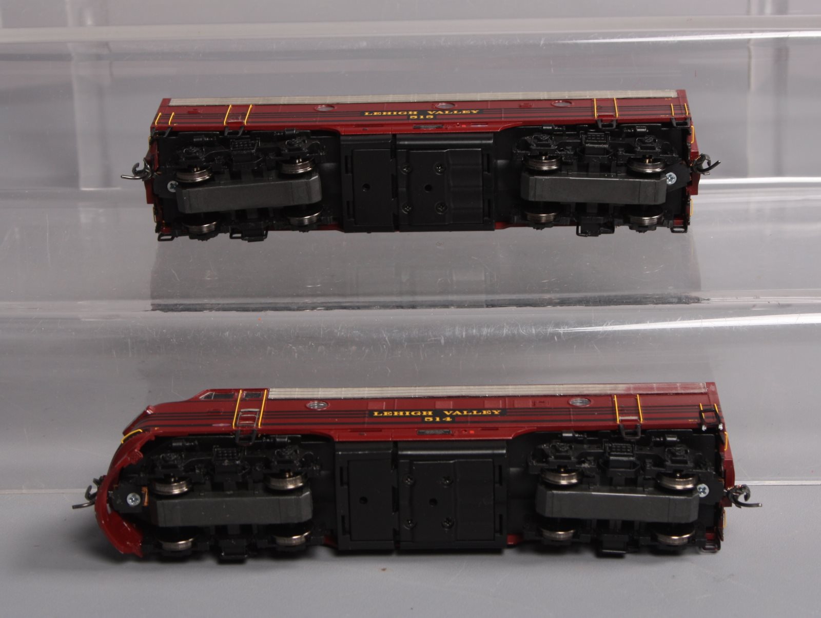 Athearn G2504 HO Scale Lehigh Valley EMD F3A Diesel Locomotive Set LN/Box
