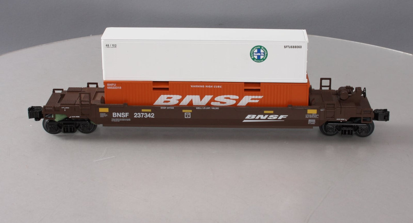 Lionel 6-85223 O Burlington Northern Santa Fe Maxi-Stack #85223