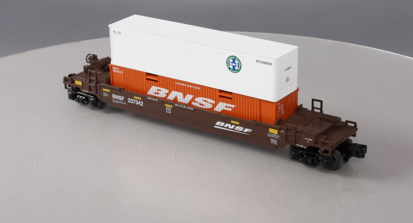 Lionel 6-85223 O Burlington Northern Santa Fe Maxi-Stack #85223