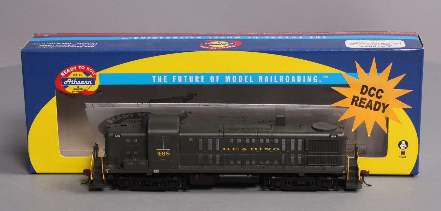 Athearn 96787 HO Reading Pullman Green RTR Alco RS3 Diesel Locomotive #468