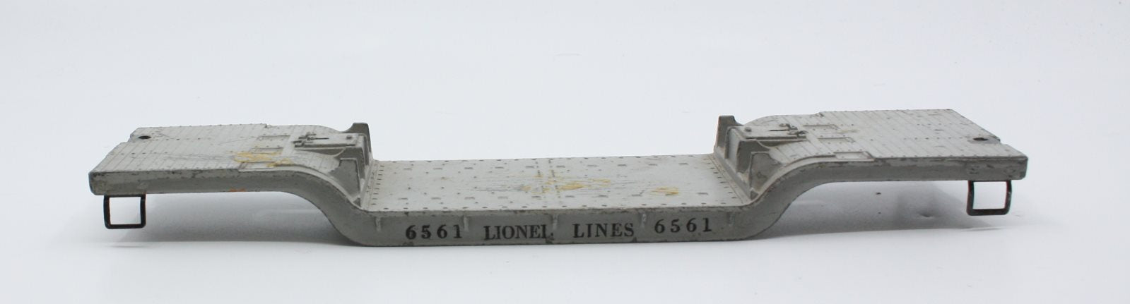 Lionel 6561-1 Gray Diecast Metal Flatcar Truck and Frame Assembly