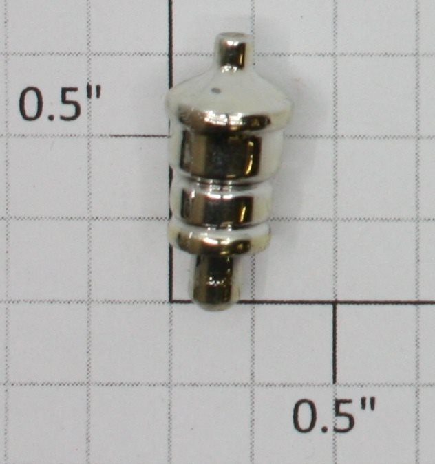 Lionel 85102-910 G Scale 4-4-2 Steam Locomotive Chrome Plastic Pop Valve