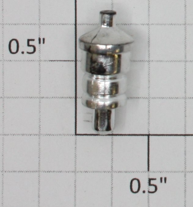 Lionel 85102-910 G Scale 4-4-2 Steam Locomotive Chrome Plastic Pop Valve