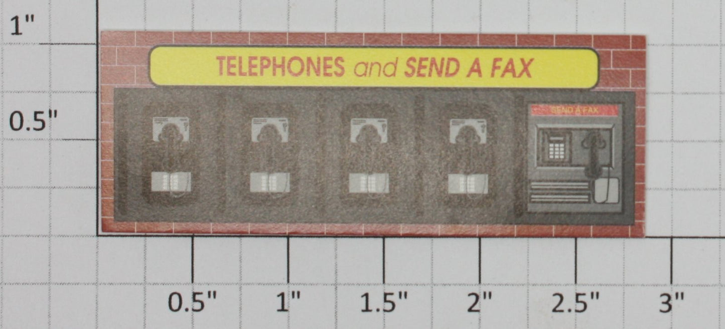 Lionel 12962-11 Service Center Building Large Window Insert