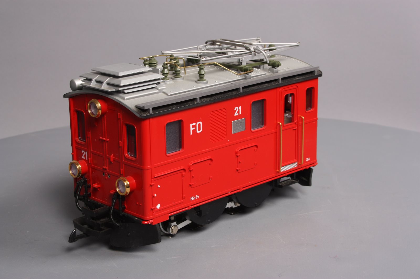 LGB 2046 G Scale RhB Rack Electric Locomotive #21 LN/Box
