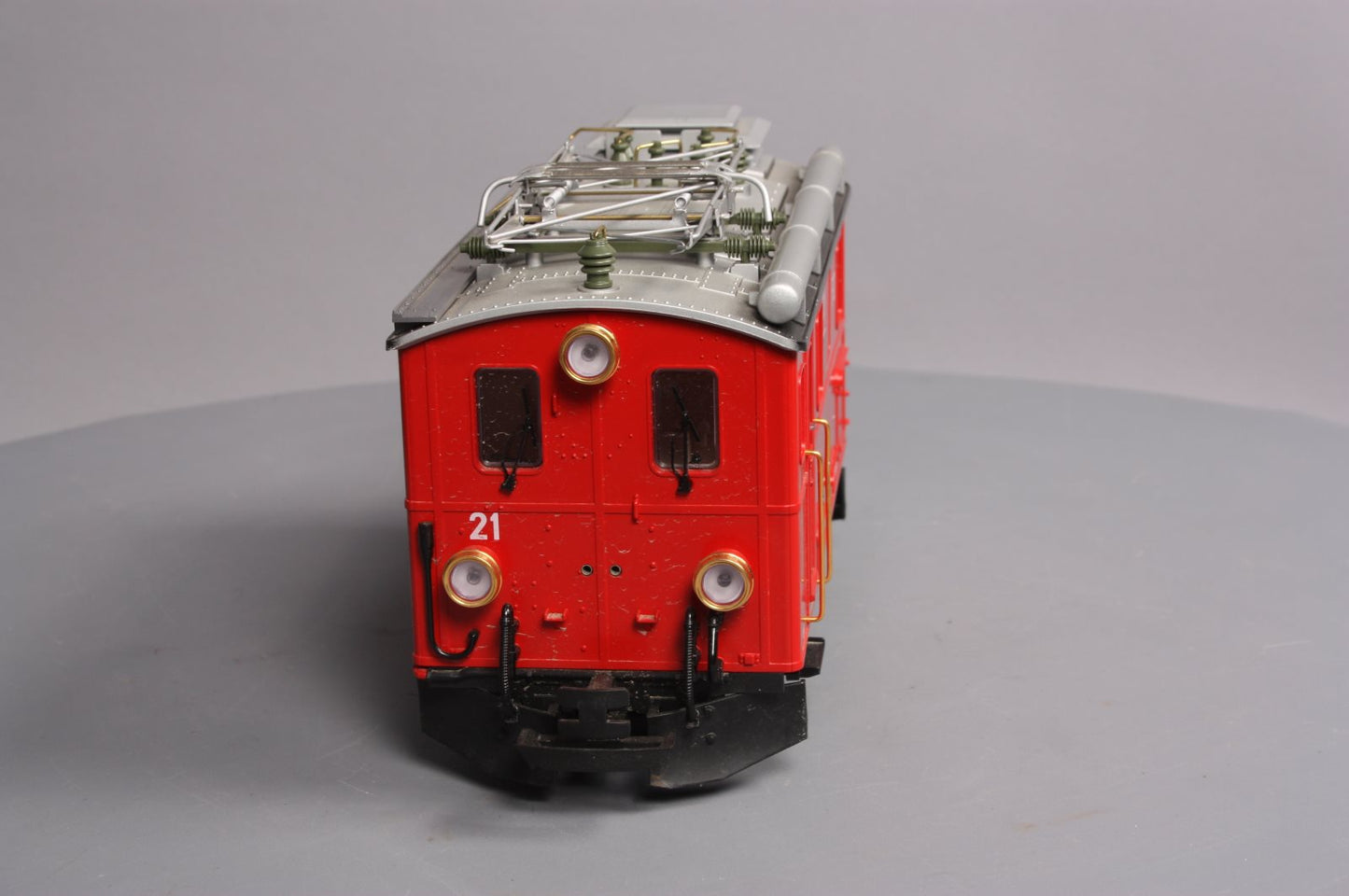 LGB 2046 G Scale RhB Rack Electric Locomotive #21 LN/Box