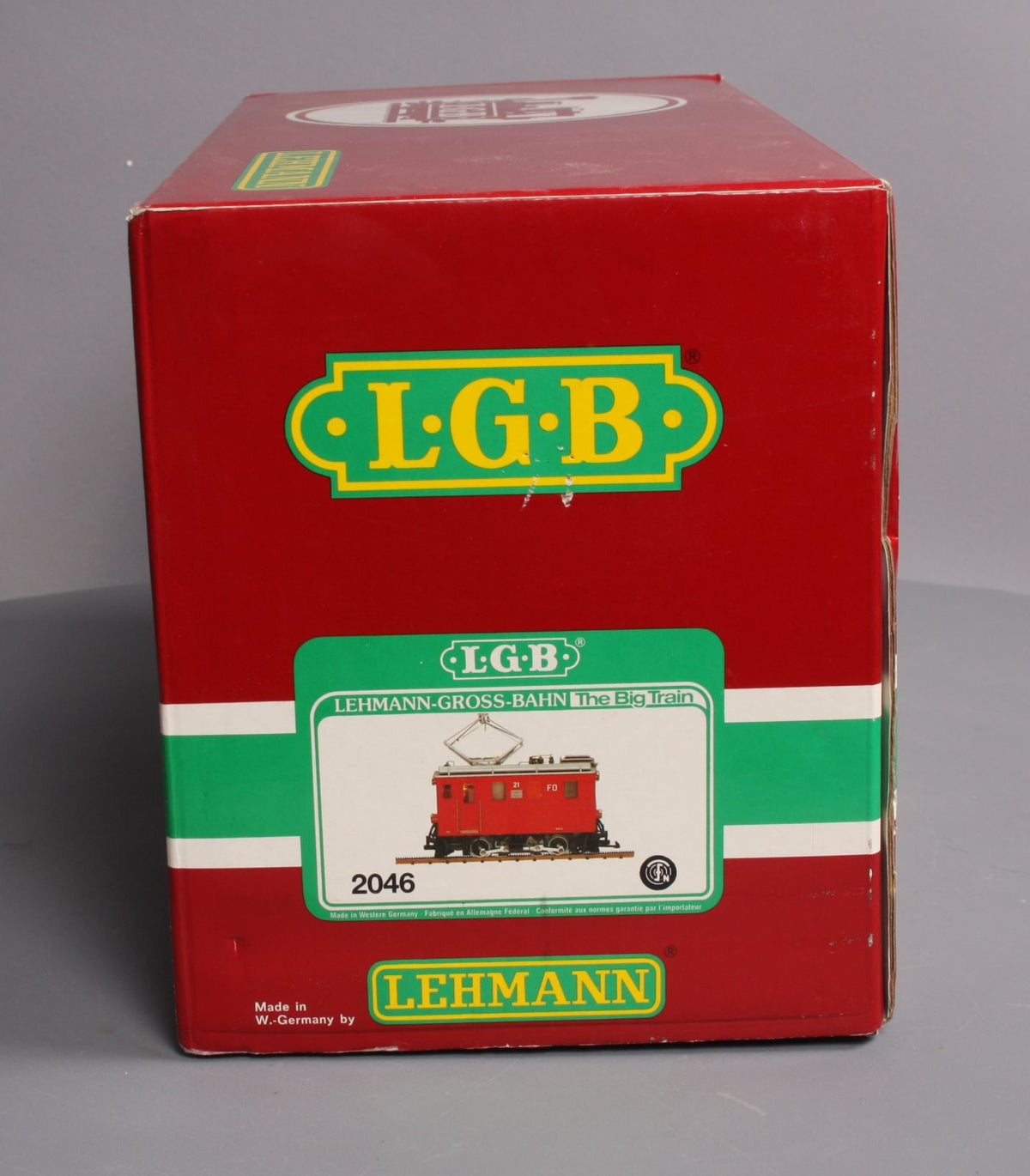 LGB 2046 G Scale RhB Rack Electric Locomotive #21 LN/Box