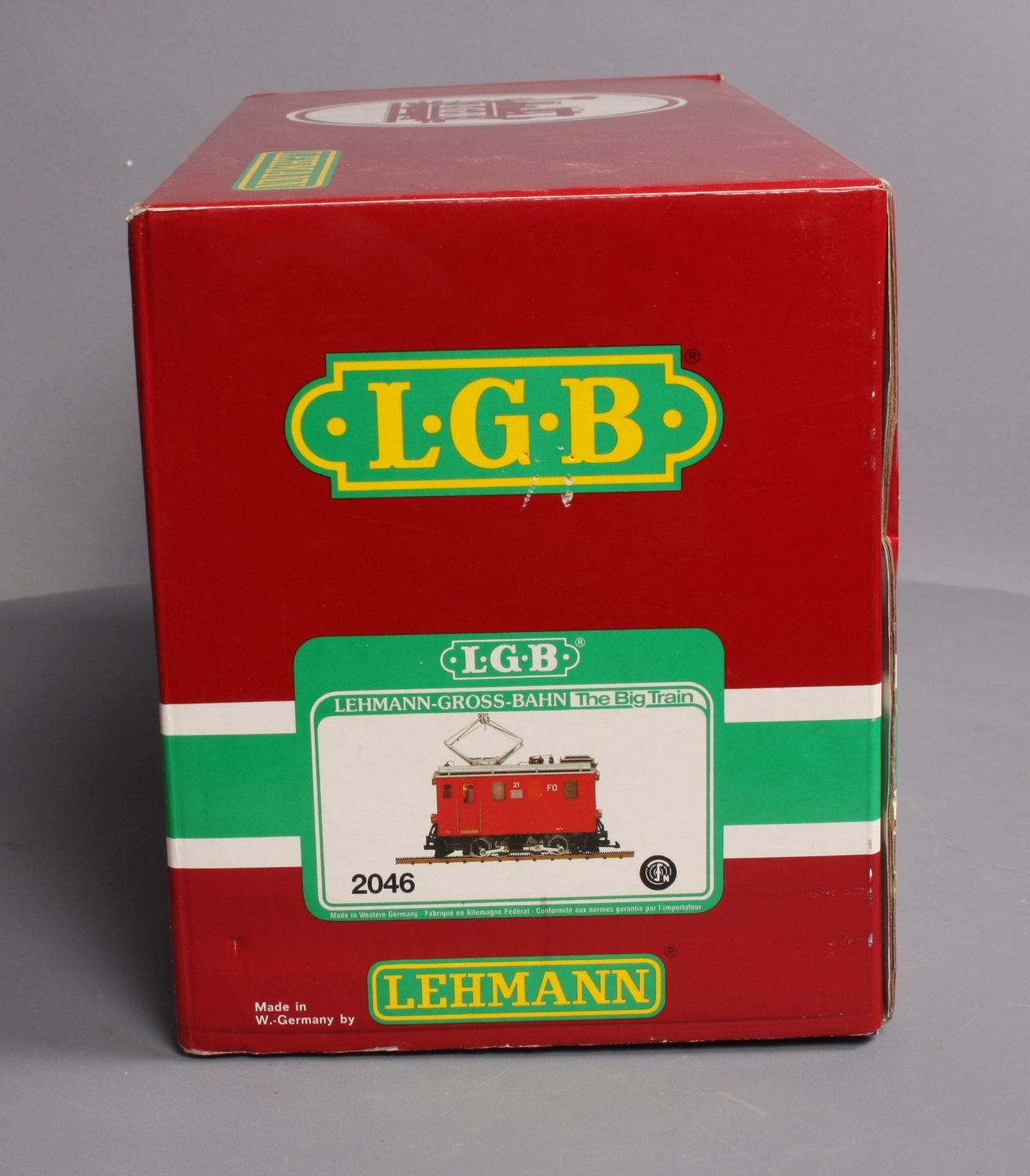 LGB 2046 G Scale RhB Rack Electric Locomotive #21 LN/Box