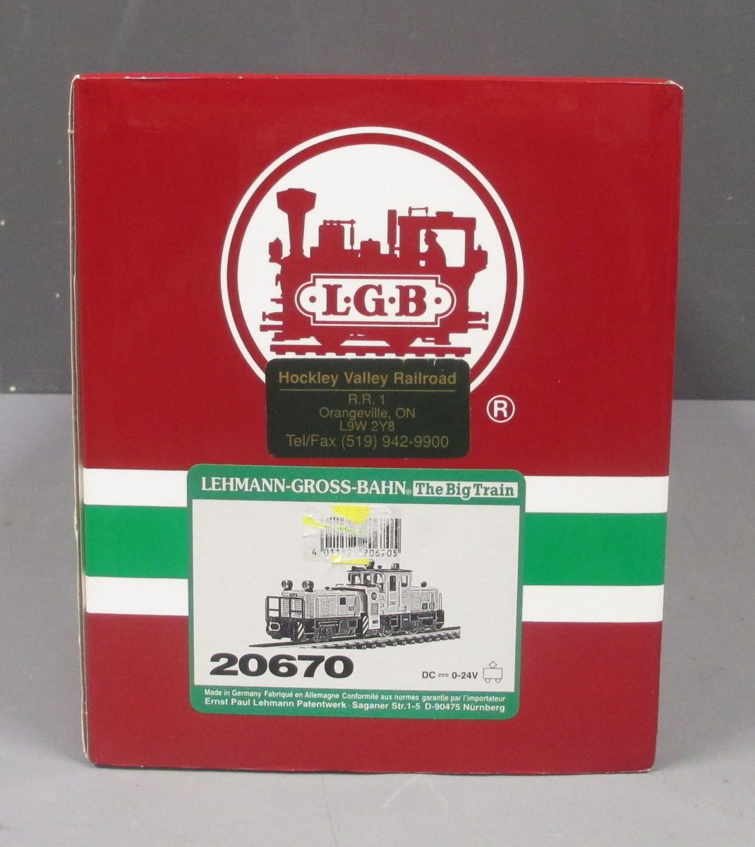 LGB 20670 G Gauge Track Cleaning Diesel Locomotive #2067 LN/Box