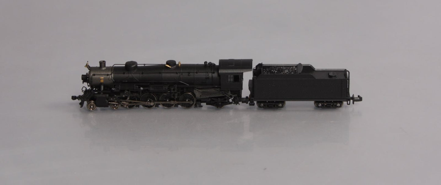 Bachmann 81651 N Scale Undecorated USRA Light 4-8-2 Steam Loco & Tender