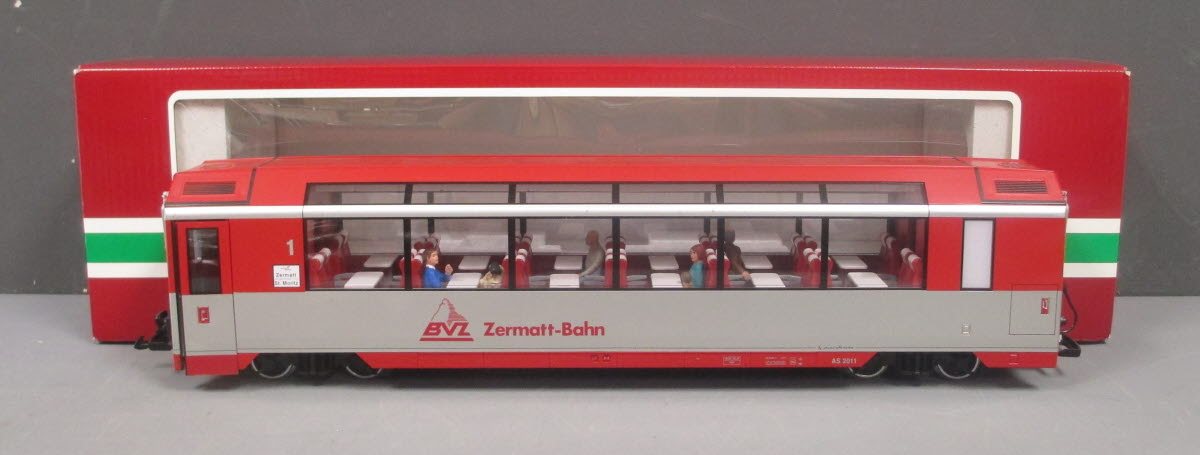 LGB 31660 BVZ Panorama Passenger Car - Metal Wheels LN/Box