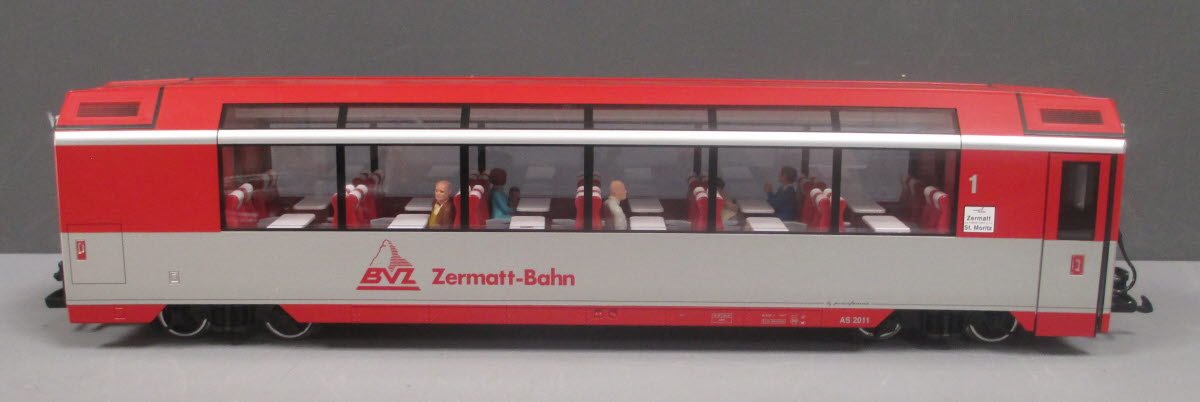 LGB 31660 BVZ Panorama Passenger Car - Metal Wheels LN/Box