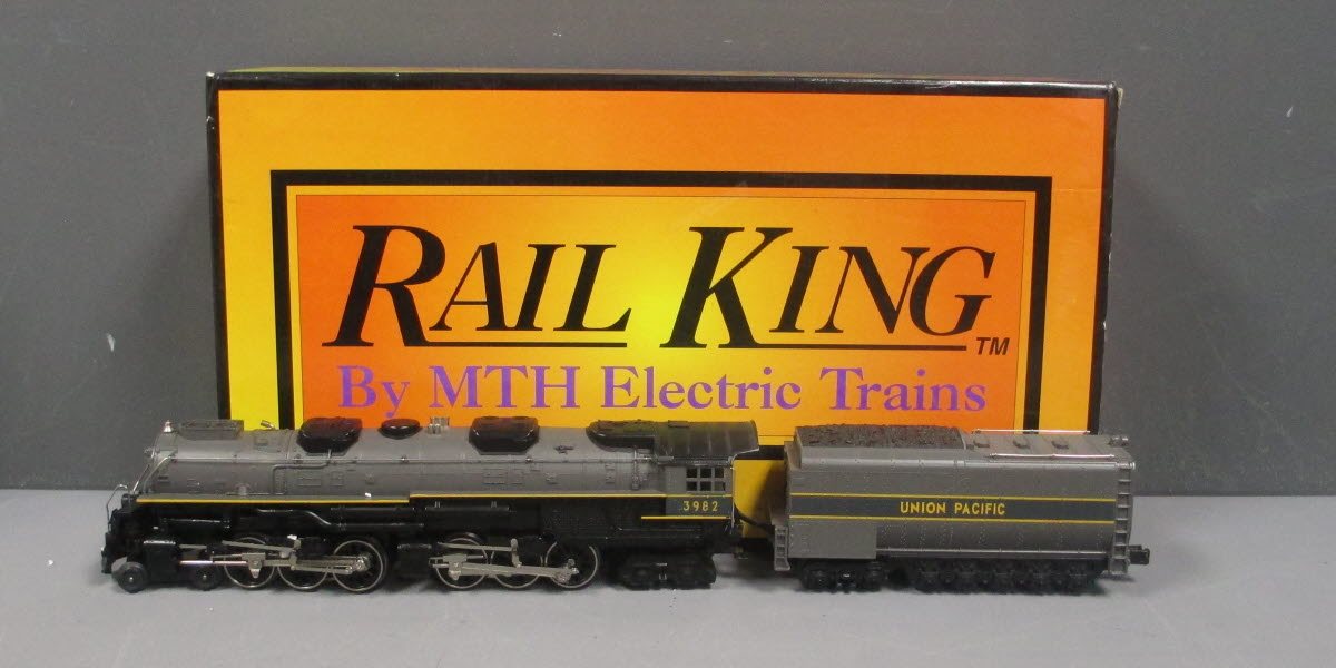 MTH 30-1107 O Union Pacific 4-6-6-4 Challenger Steam Locomotive & Tender #3982 NIB