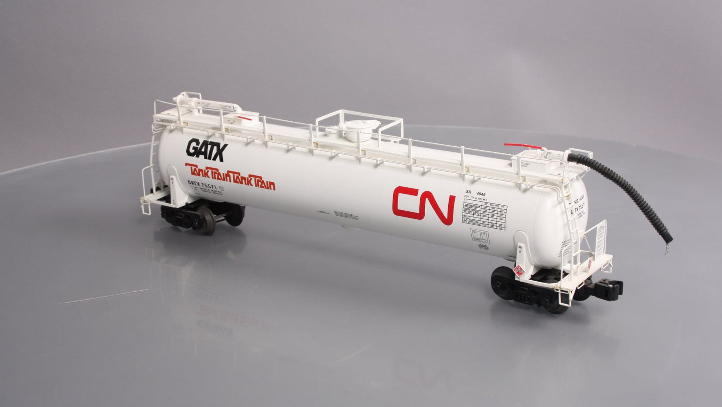 Lionel 6-19638 O Gauge Canadian National Tank Train Intermediate Tank Car #75571 LN/Box