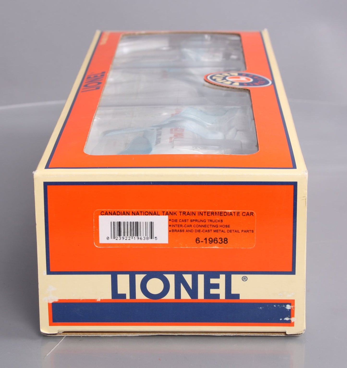 Lionel 6-19638 O Gauge Canadian National Tank Train Intermediate Tank Car #75571 LN/Box