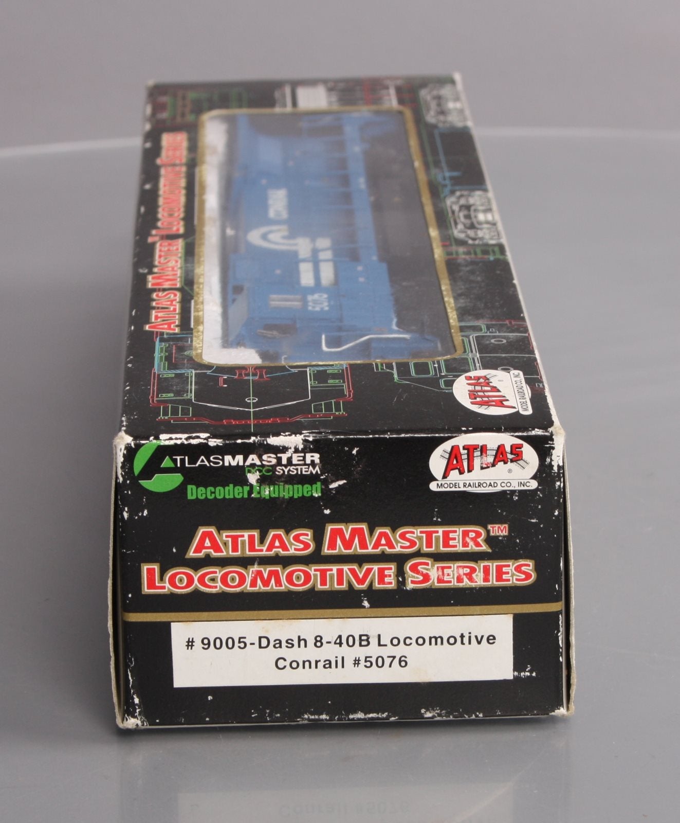 Atlas 9005 HO Scale Conrail GE 8-40B Diesel Locomotive #5076