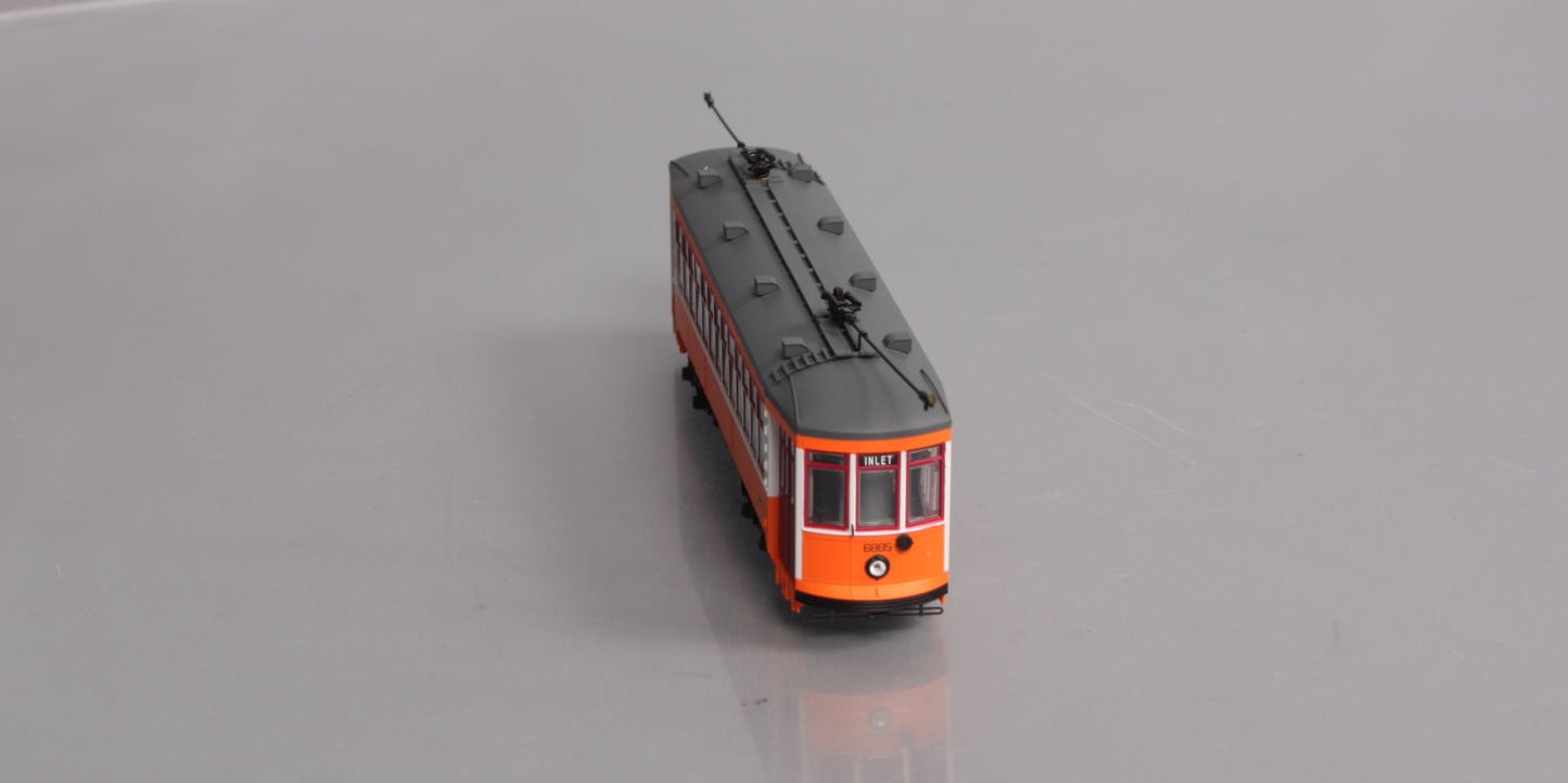Bowser 12817 HO Scale Atlantic City Streetcar #6885