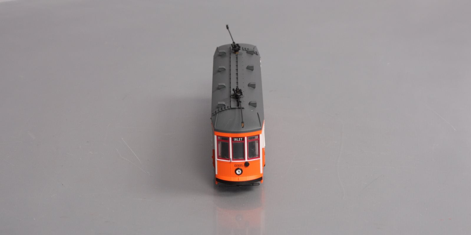 Bowser 12817 HO Scale Atlantic City Streetcar #6885