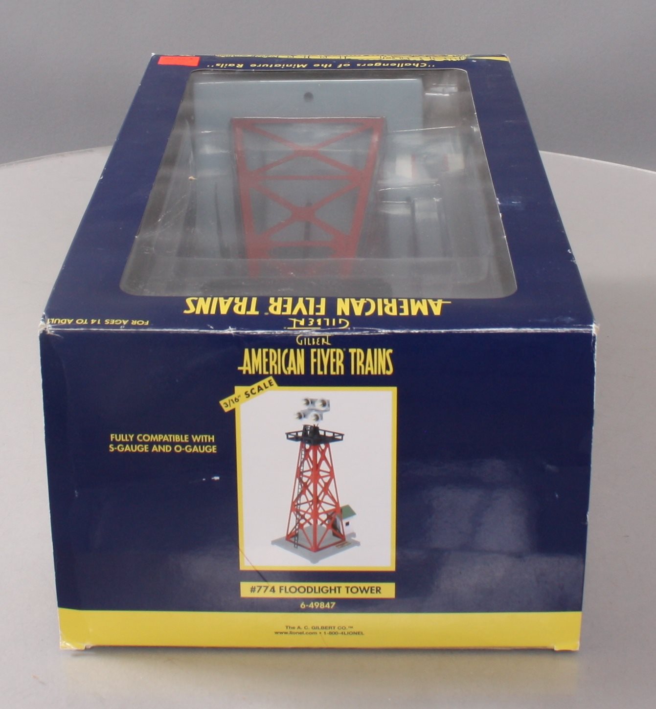 American Flyer 6-49847 S Scale Floodlight Tower #774 NIB