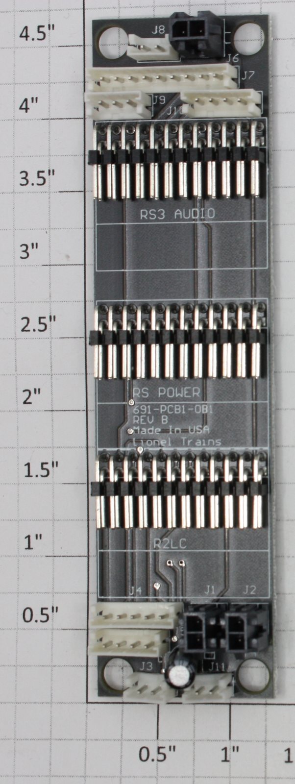 Lionel PCB1-0B1 Diesel Motherboard PCB Circuit Board with VCO