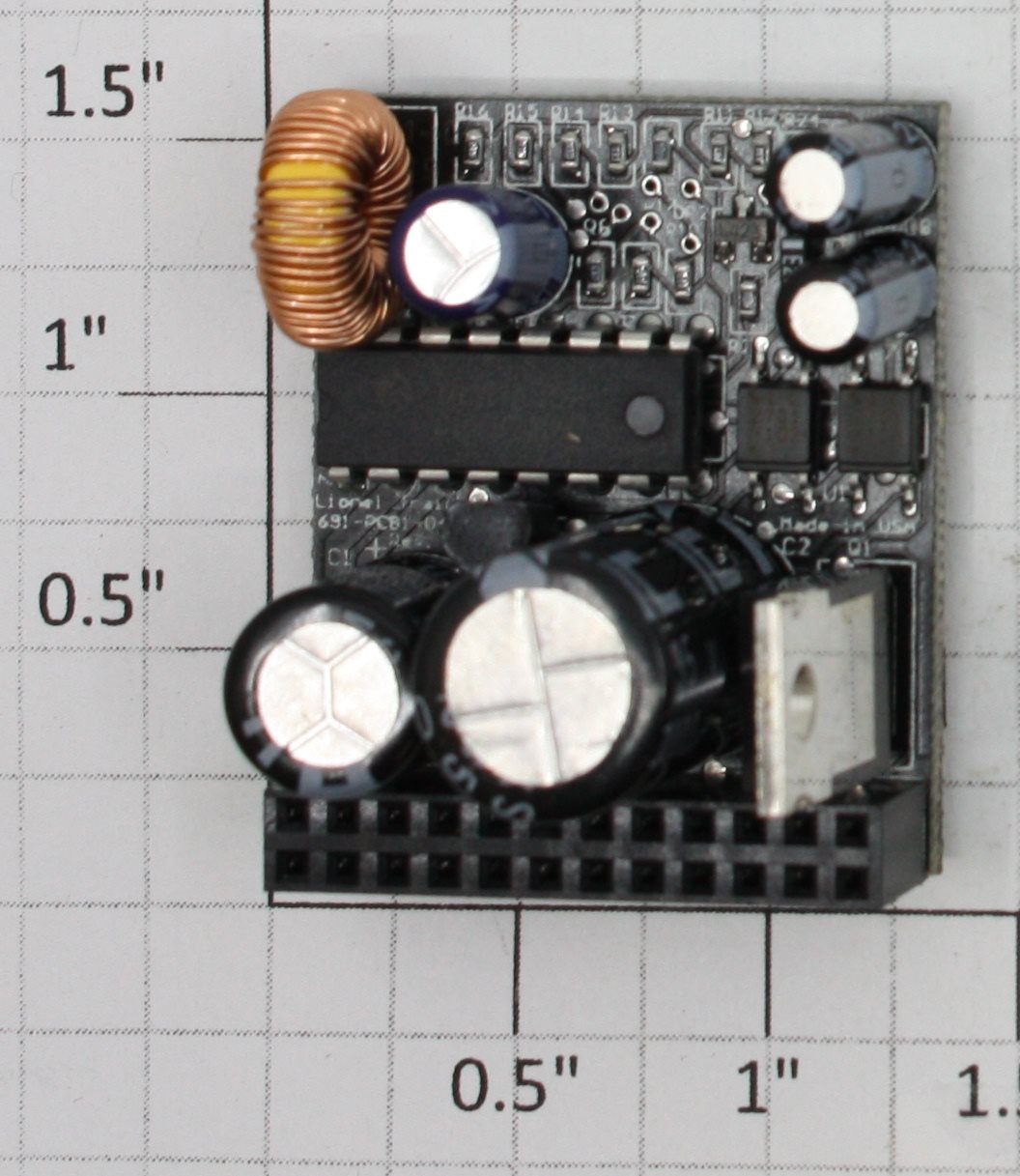 Lionel 691PCB104D RailSounds Power Supply PCB Circuit Board