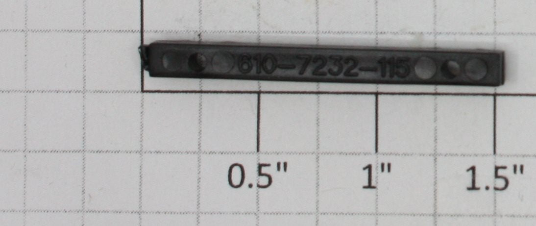 Lionel 610-7232-115BLK Black Automobile Frame Cross Beam