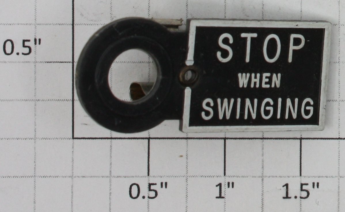 Lionel 140-12R Black Lamp Cover & Clip Assembly