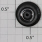 American Flyer PA10019 S Scale Rear Truck Wheel